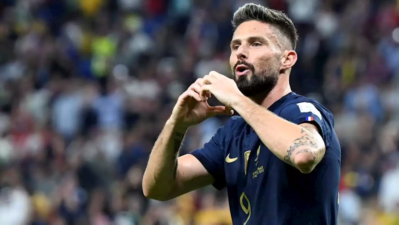 Coupe du monde 2022 : Olivier Giroud inscrit son 51e but en Bleu et égale le record de Thierry Henry