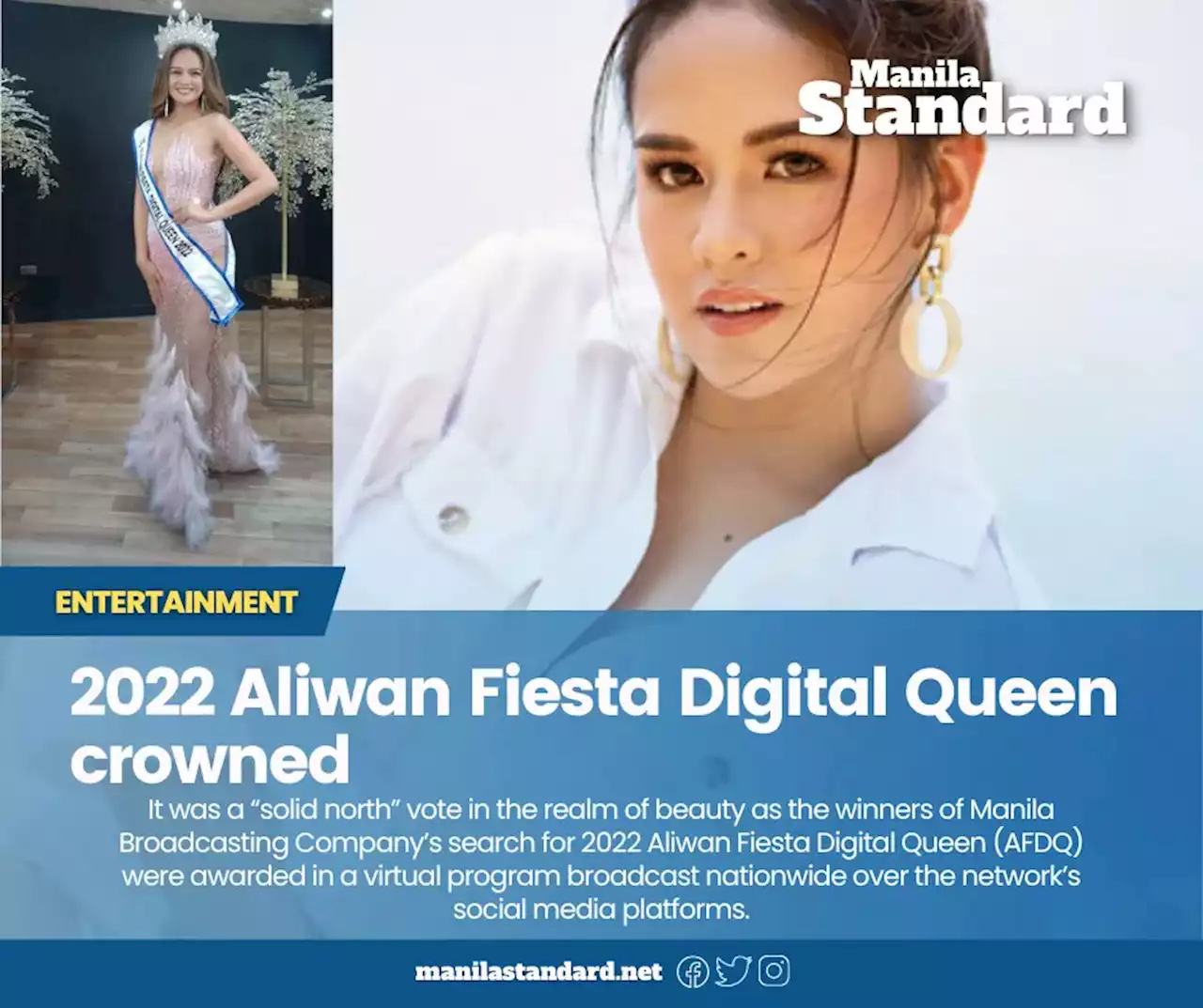 2022 Aliwan Fiesta Digital Queen crowned