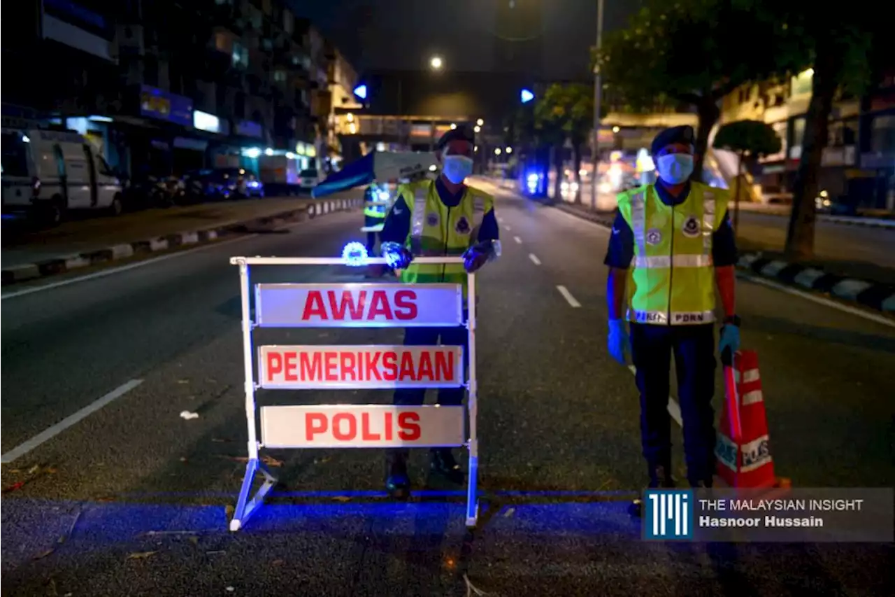 Polis lancar sekatan jalan raya seluruh negara | The Malaysian Insight