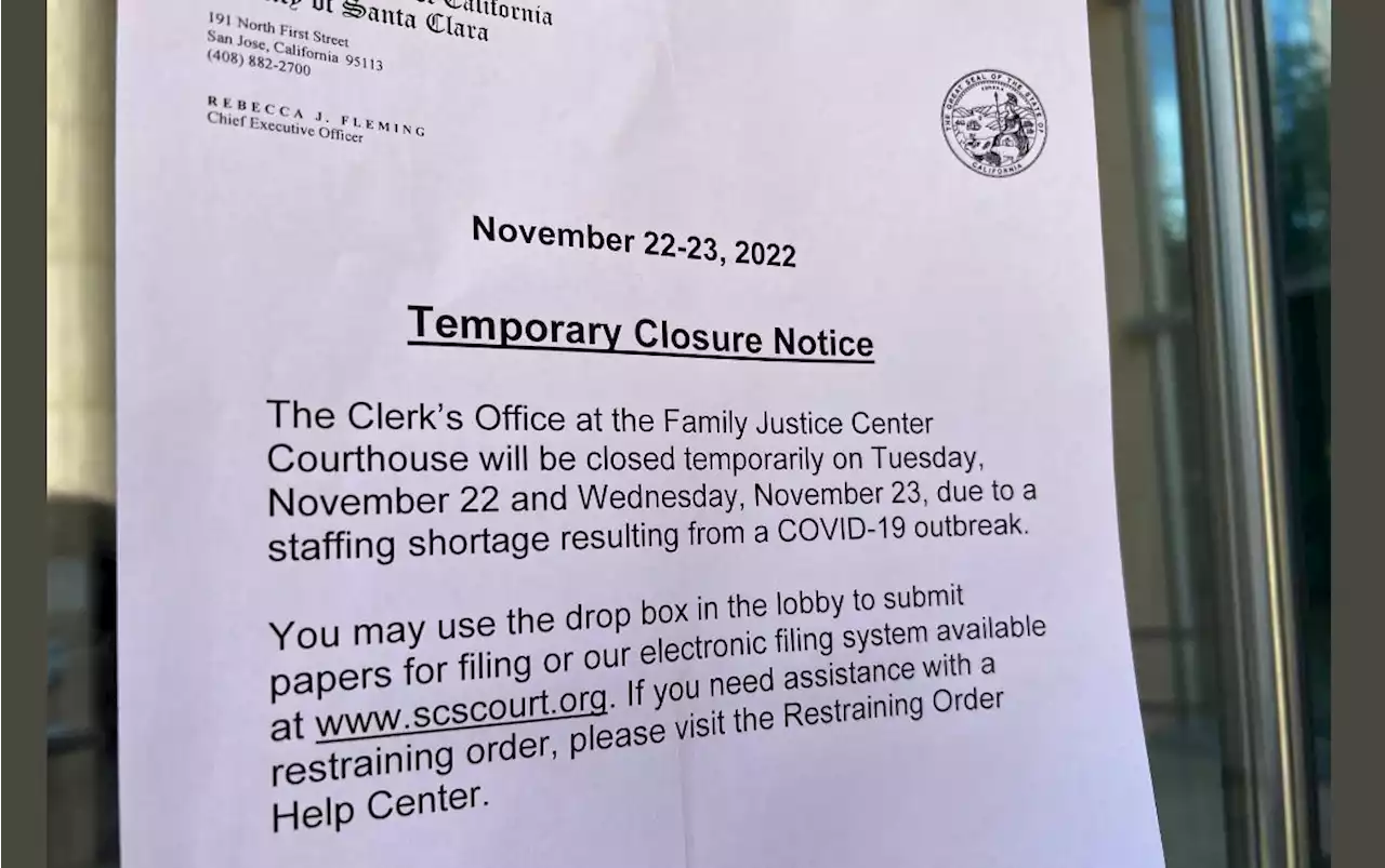 COVID Outbreak Shuts Down Some Services at South Bay Courthouse