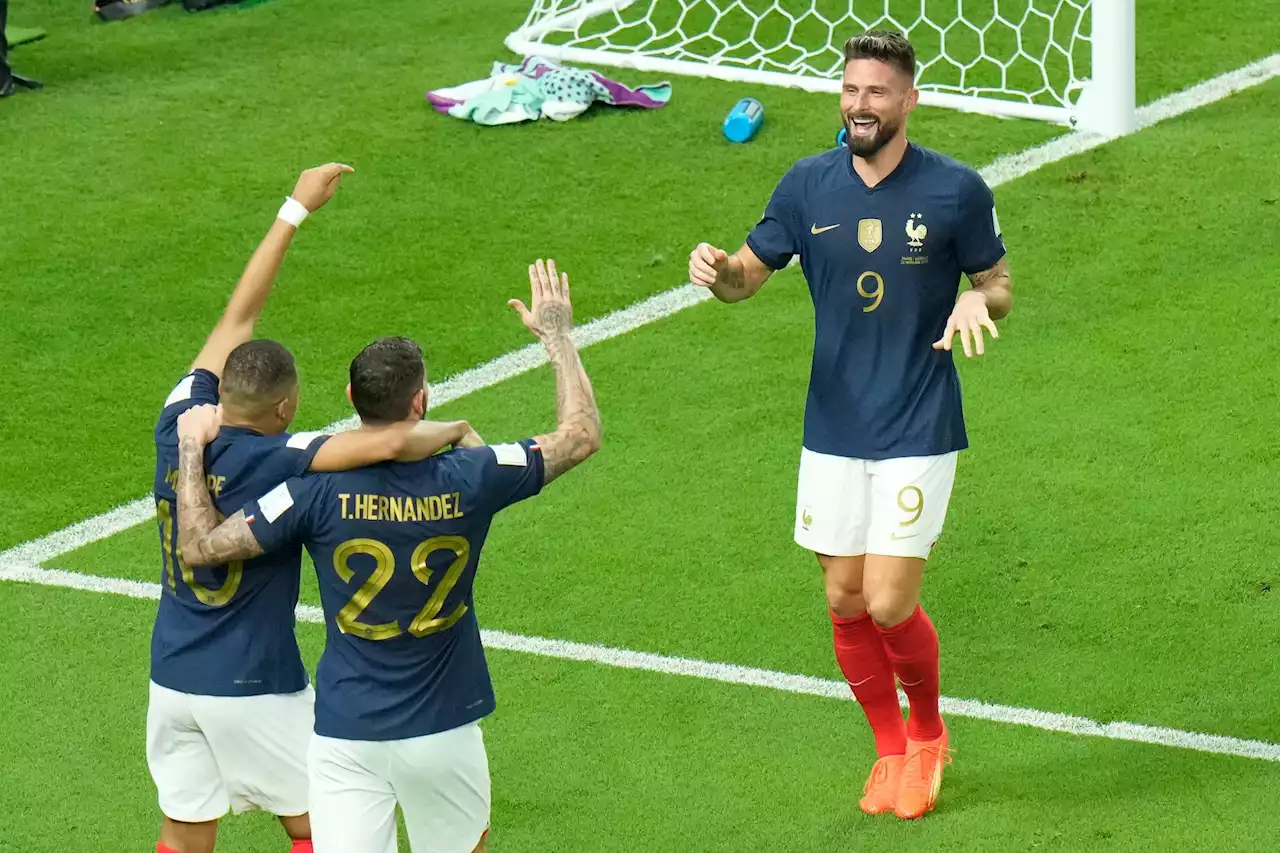 Tittelforsvarer Frankrike vendte til 4-1 over Australia – Giroud tangerte scoringsrekord