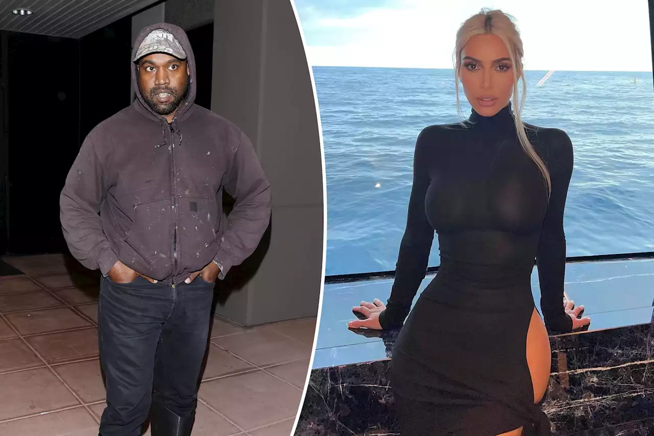 Kanye West allegedly showed explicit pics of ex Kim Kardashian to employees