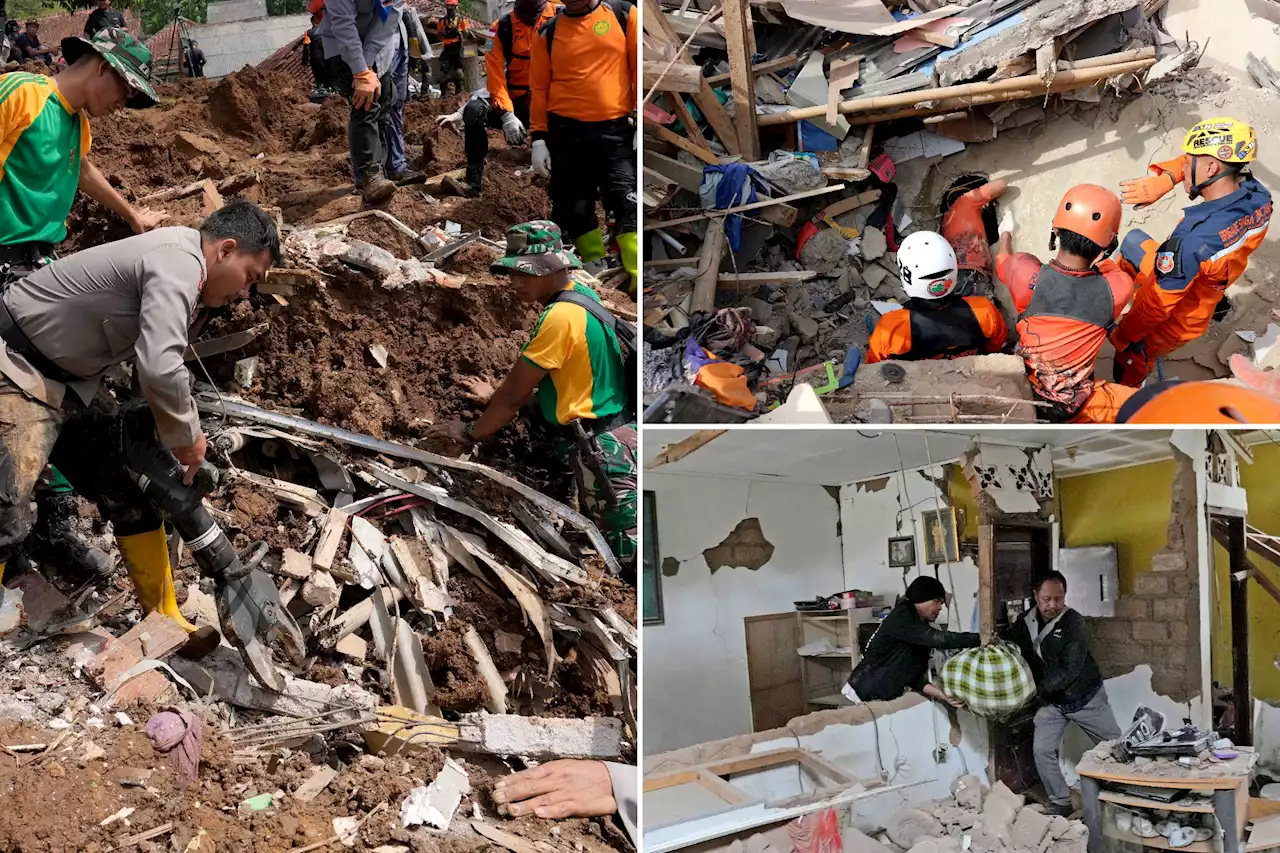 Search effort intensifies after Indonesia quake killed 268