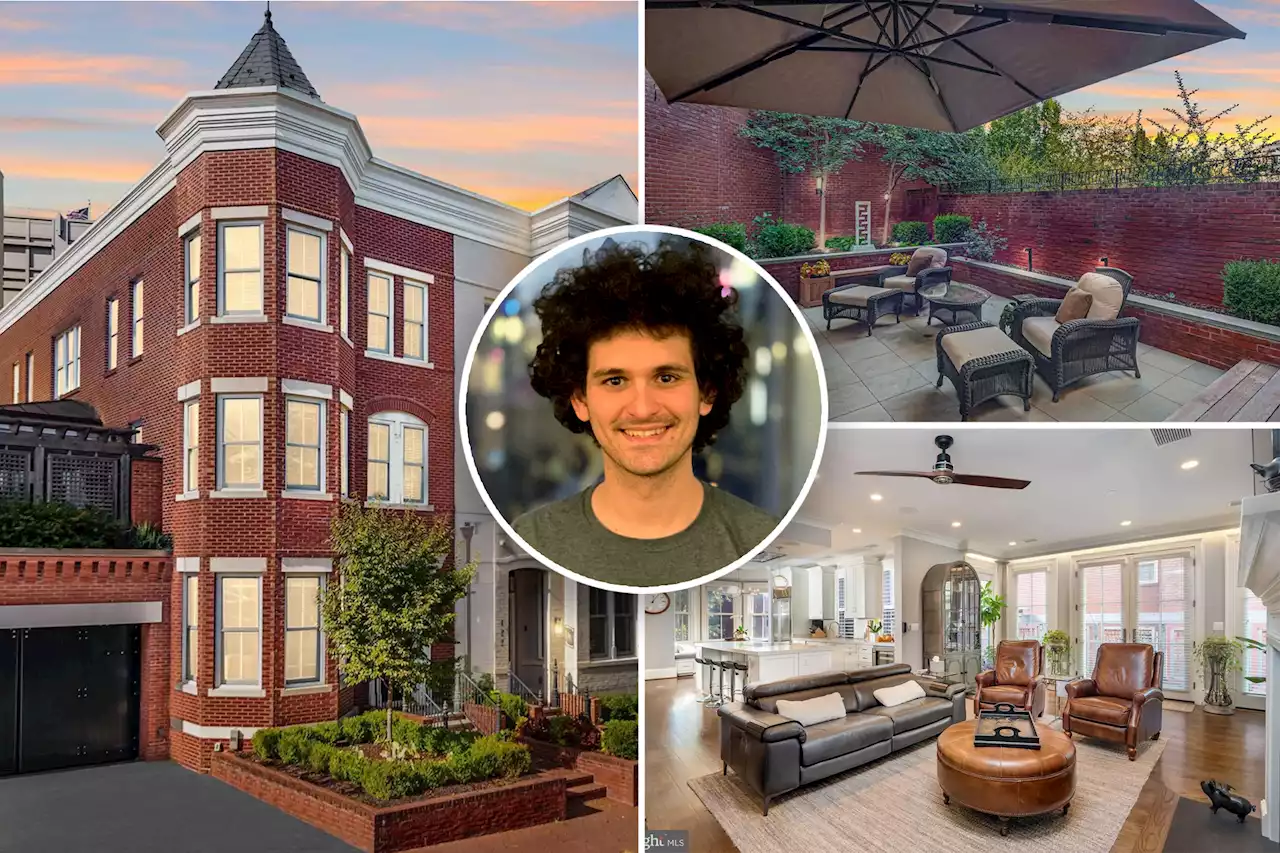 See inside DC townhouse linked to FTX founder Sam Bankman-Fried