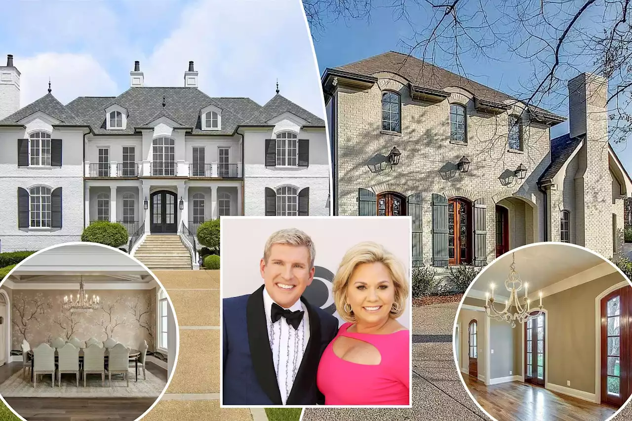 Todd and Julie Chrisley will have to give up $9M mansions to pay $17.2M fine