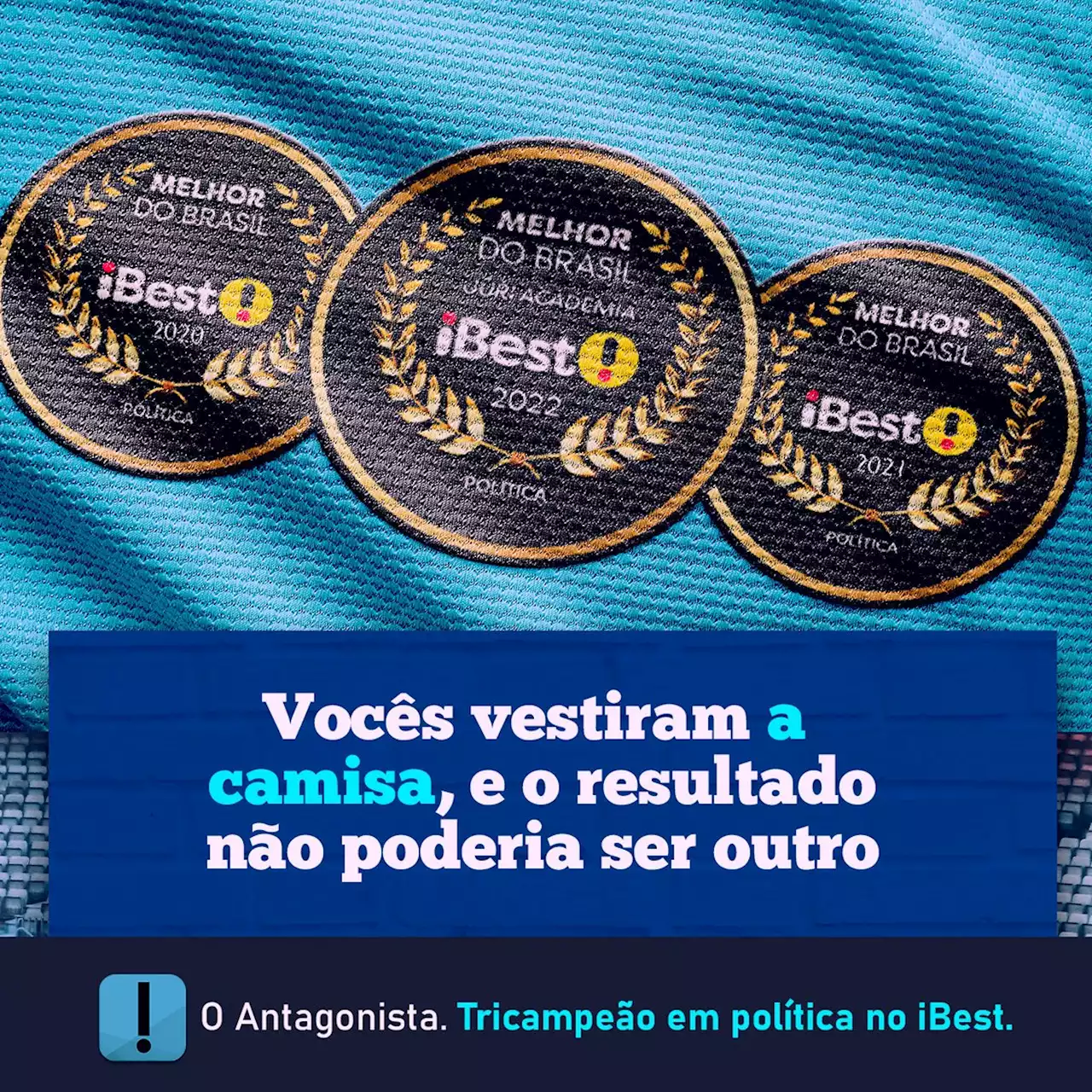 O Antagonista, tricampeão em política | O Antagonista