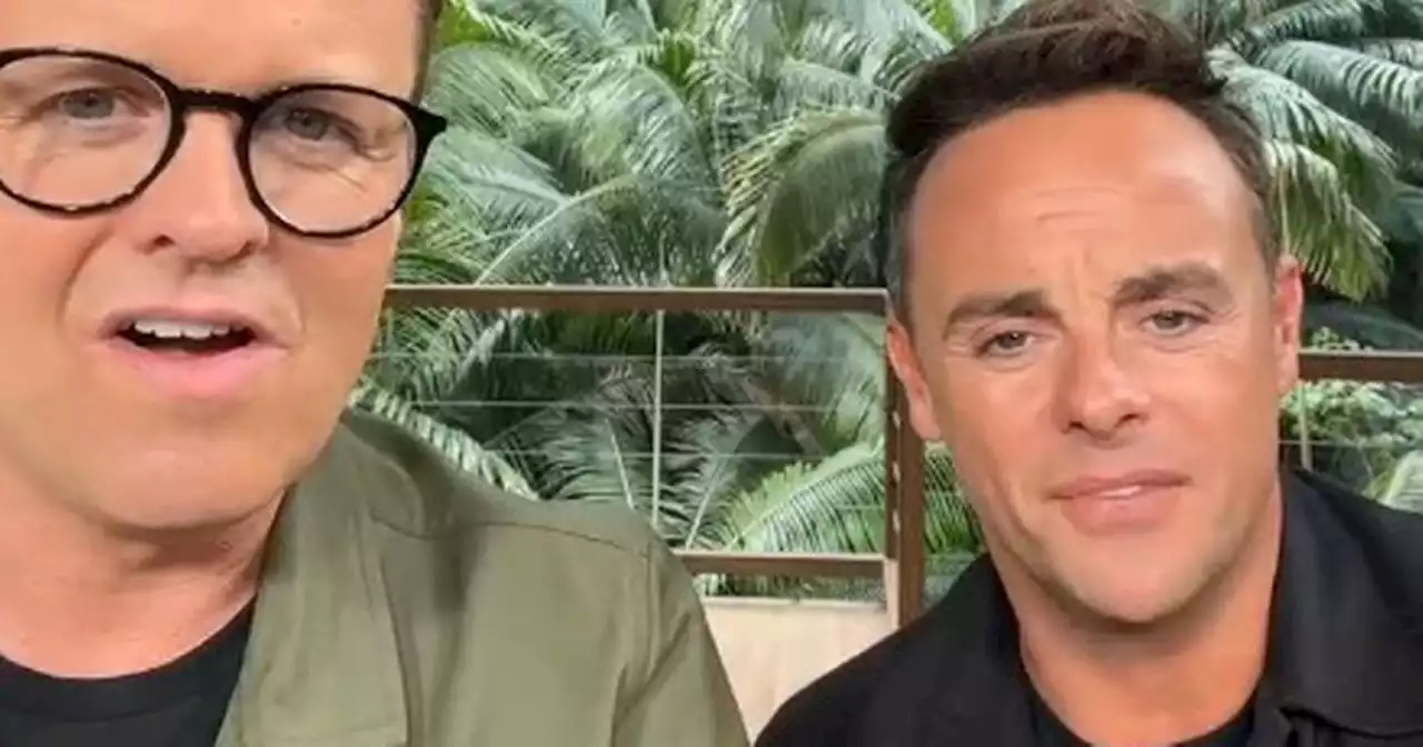 I'm A Celebrity's Ant and Dec 'gutted' over latest jungle exit on ITV show