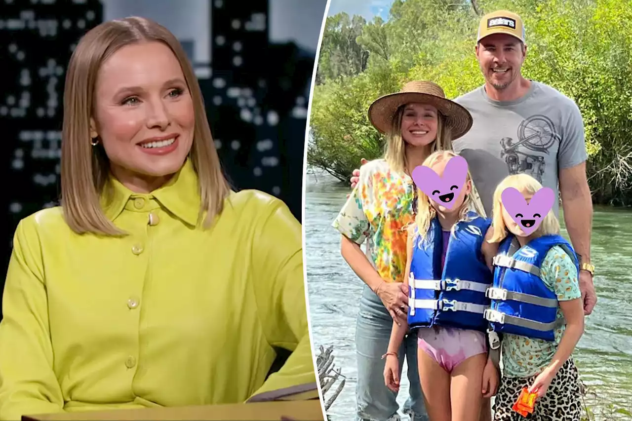 Kristen Bell explains how telling her kids about doing mushrooms ‘backfired’