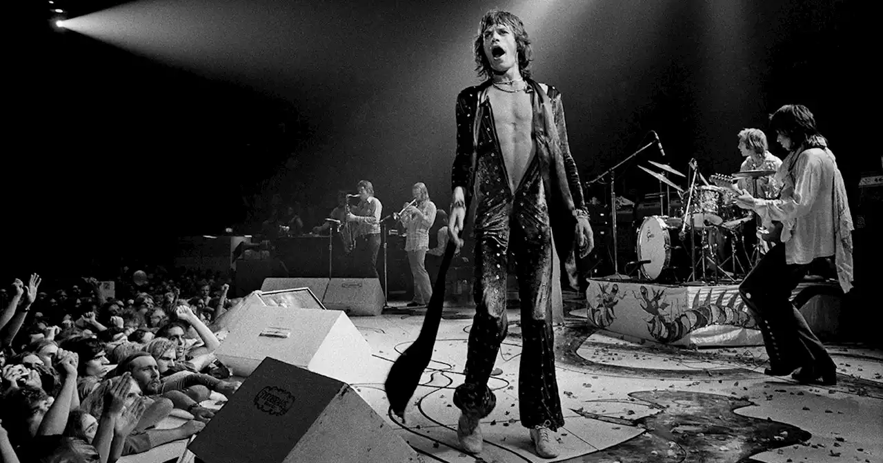 Legendary Music Photographer's Wild Images from 1972 Rolling Stones Tour