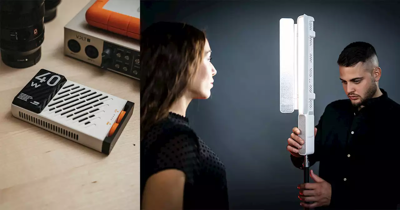 Zhiyun's Fiveray M40 'Pocket Light' and F100 'Light Stick' are Super Bright