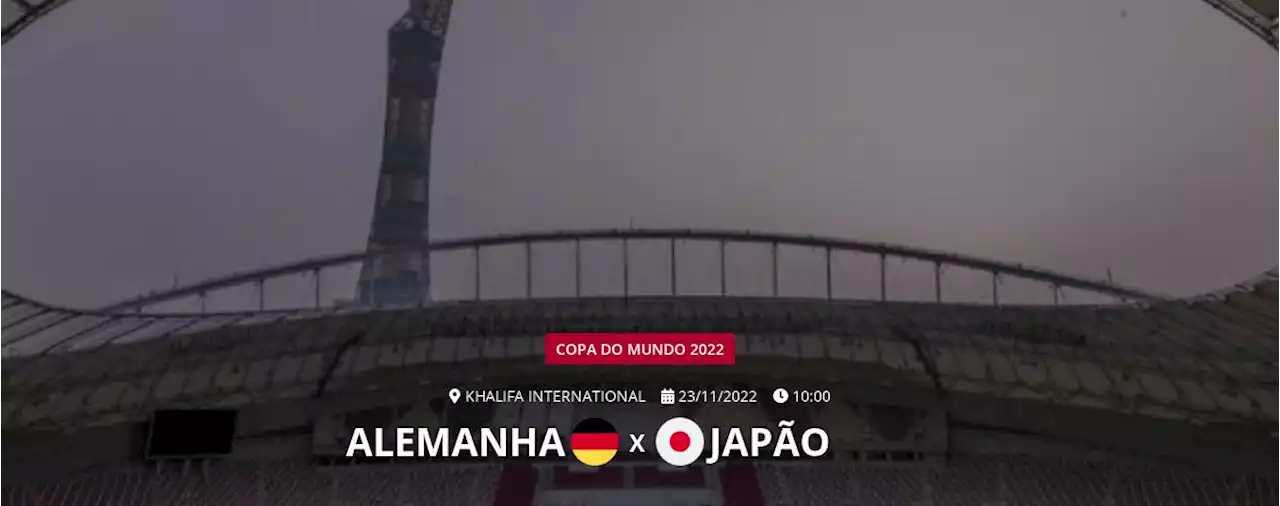 Ao vivo - Alemanha x Japão - Copa do Mundo 2022 - Acompanhe todos os lances