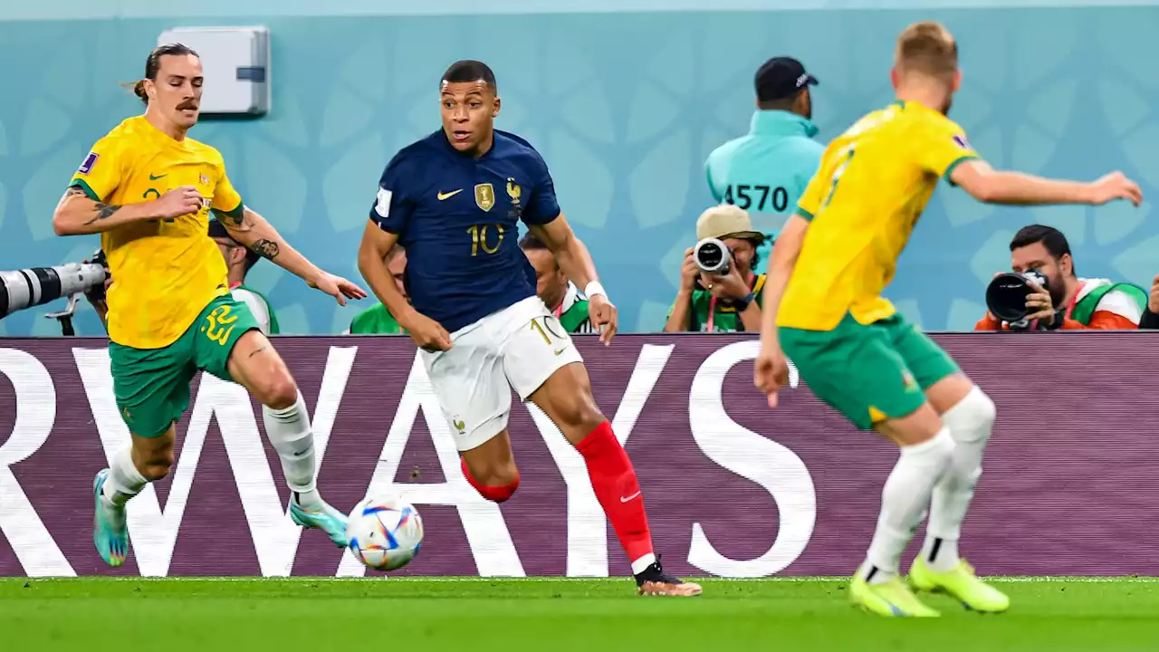 France-Australie: la stat impressionnante qui illustre l’apport offensif de Mbappé