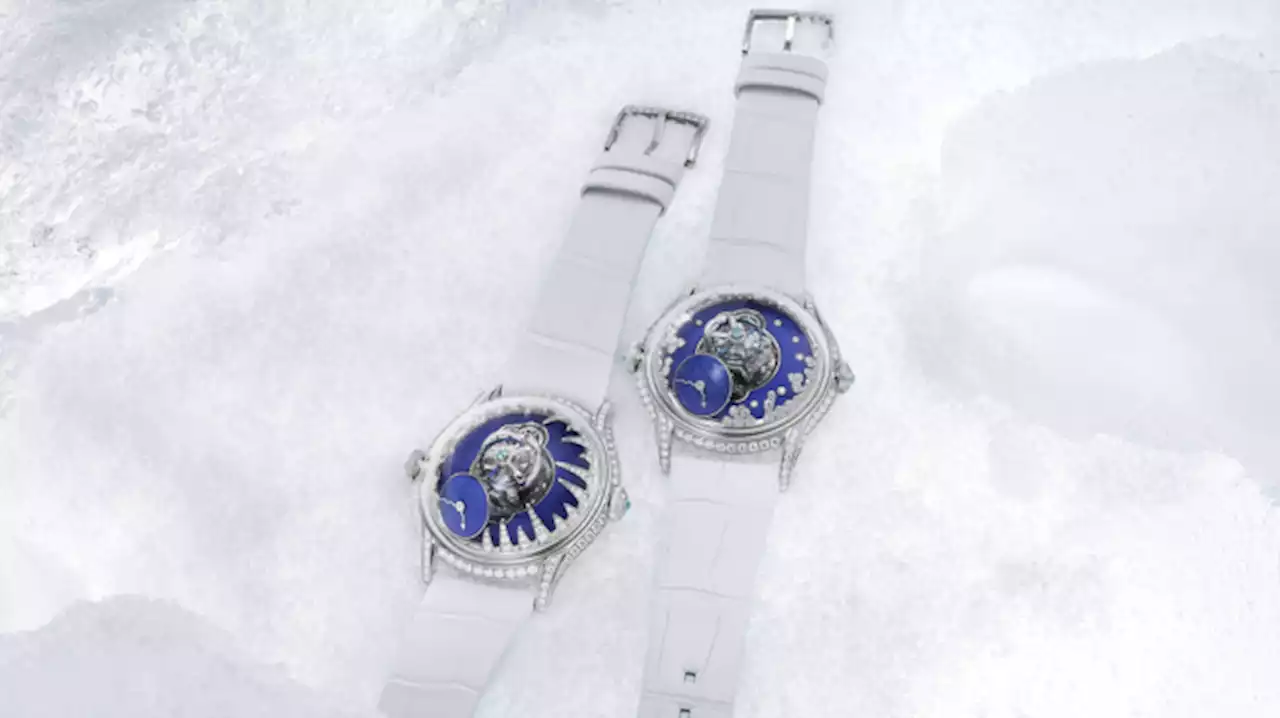 MB&F Teamed Up With Jeweler Emmanuel Tarpin for Two New Wintry Ladies’ Watches