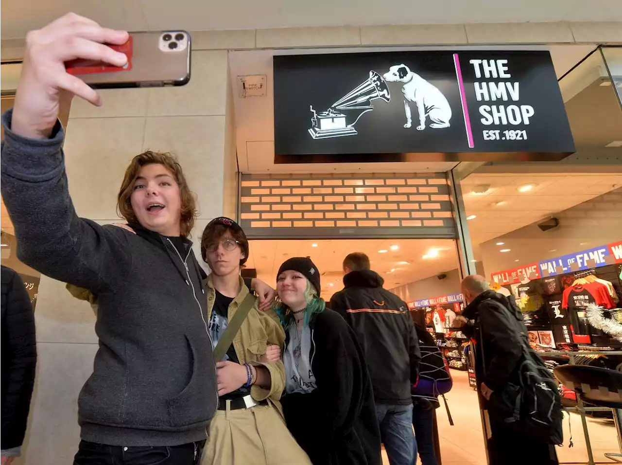 Excitement as HMV's new Shrewsbury store opens - offering more than just music and films