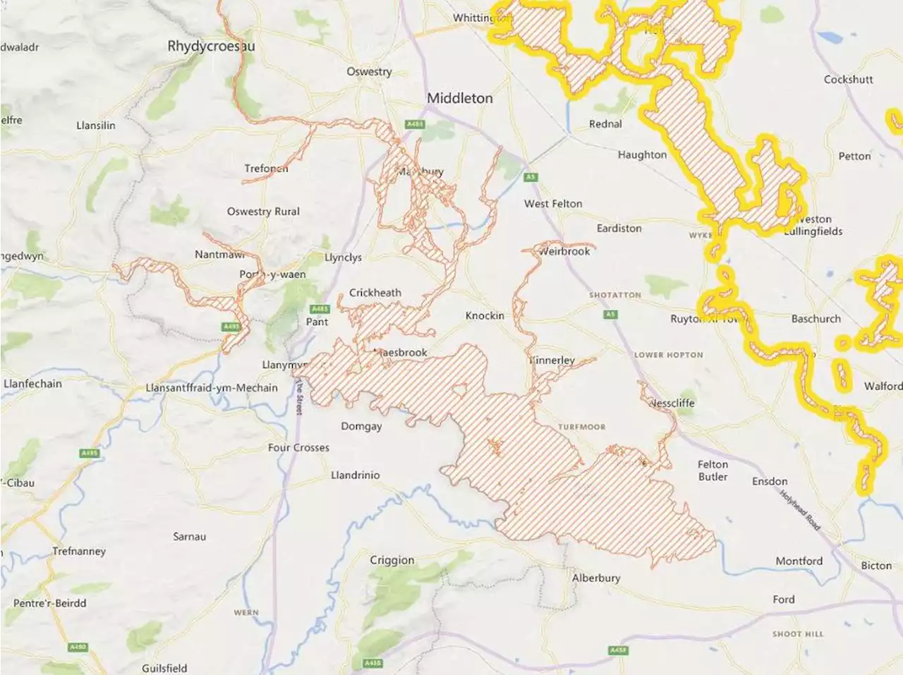 Flood alerts in place across Shropshire and Mid Wales after night of heavy rain