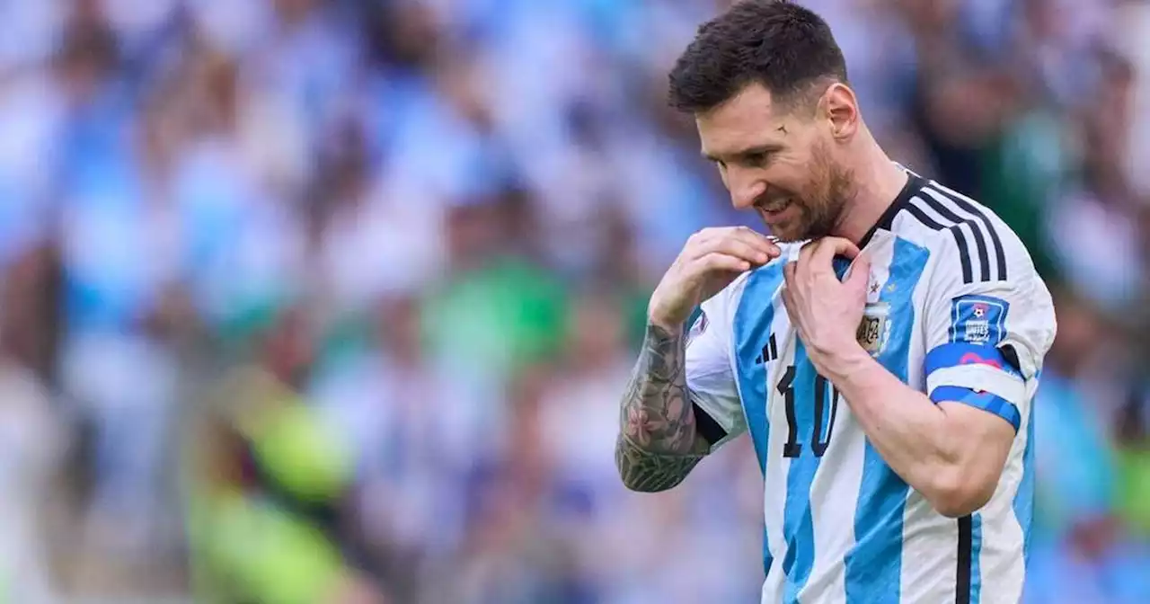 WM 2022: Binde von Lionel Messi sorgt für Irritation