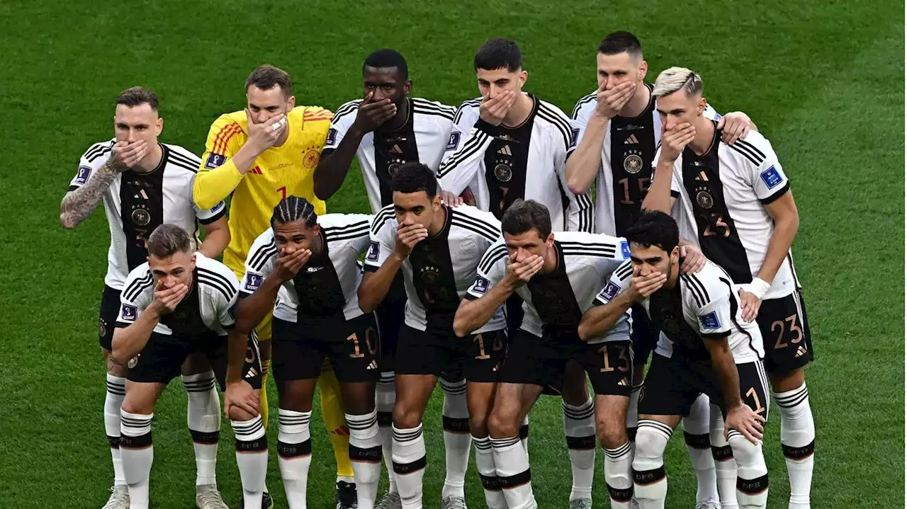 Nach stummer Geste Richtung Fifa: Kein Verfahren gegen deutsches Team