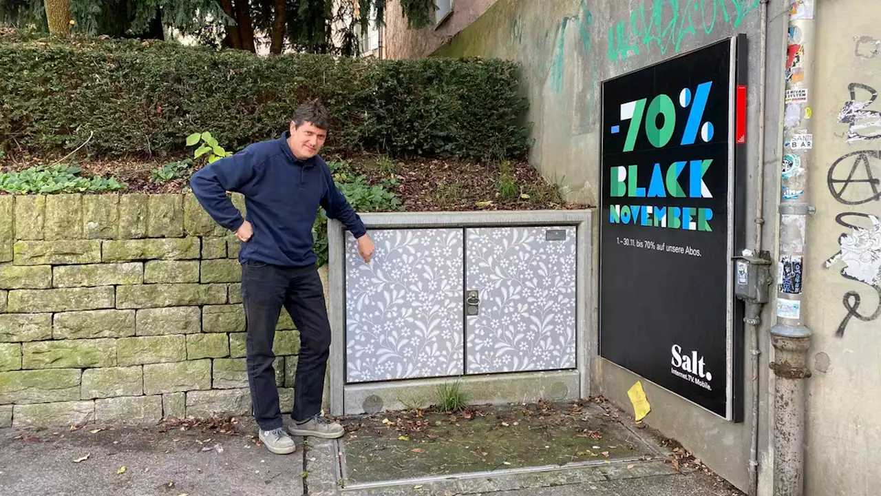 St.Galler Stadtwerke gehen mit Stickereimustern gegen Schäden vor