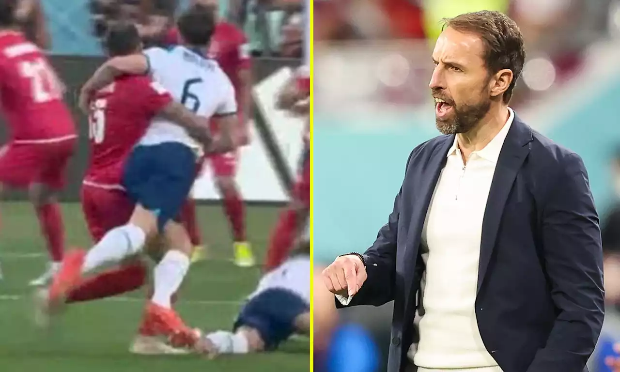 Southgate fears England could be targeted by refs after Maguire was denied penalty