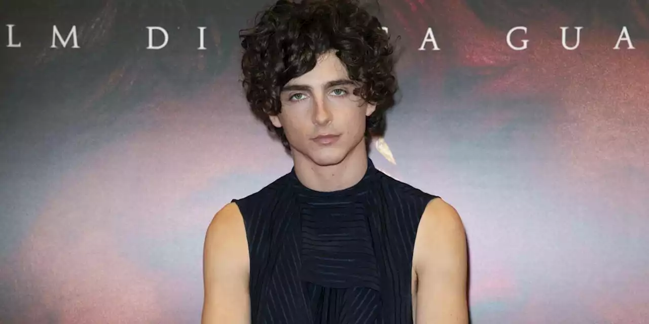 Timothée Chalamet : 'Ma grand-mère m'a transmis son goût du spectacle'