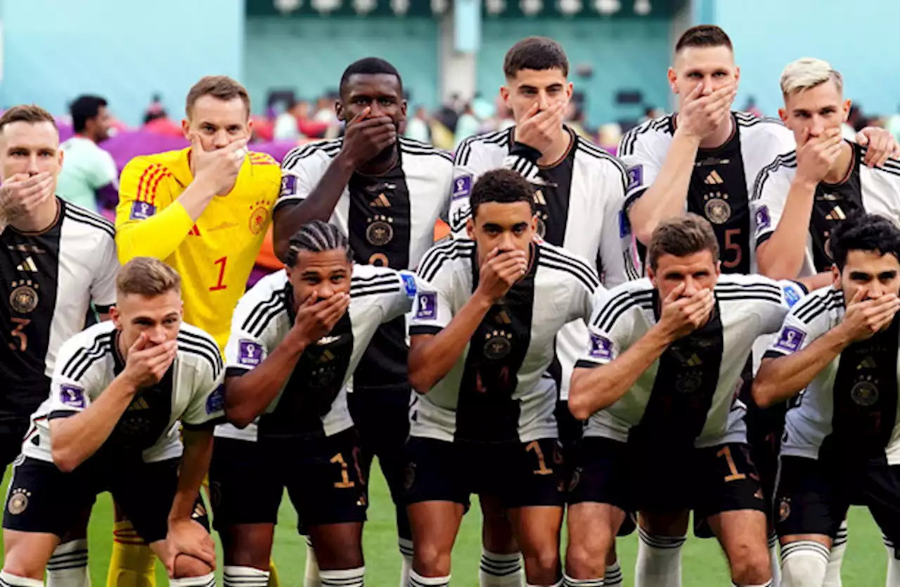 'Human rights are non-negotiable' - Germany players cover mouths for World Cup team photo