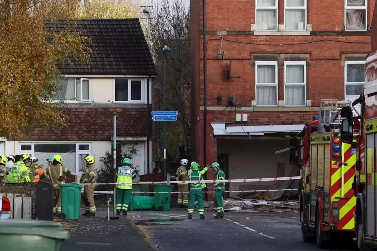 Huge explosion destroys home and leaves one man seriously injured