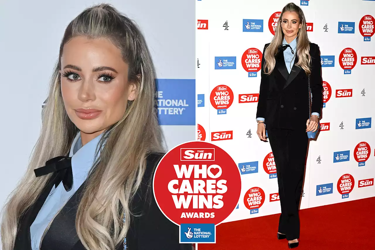 Olivia Attwood looks incredible at The Sun's Who Cares Wins after dramatic I'm A Celeb