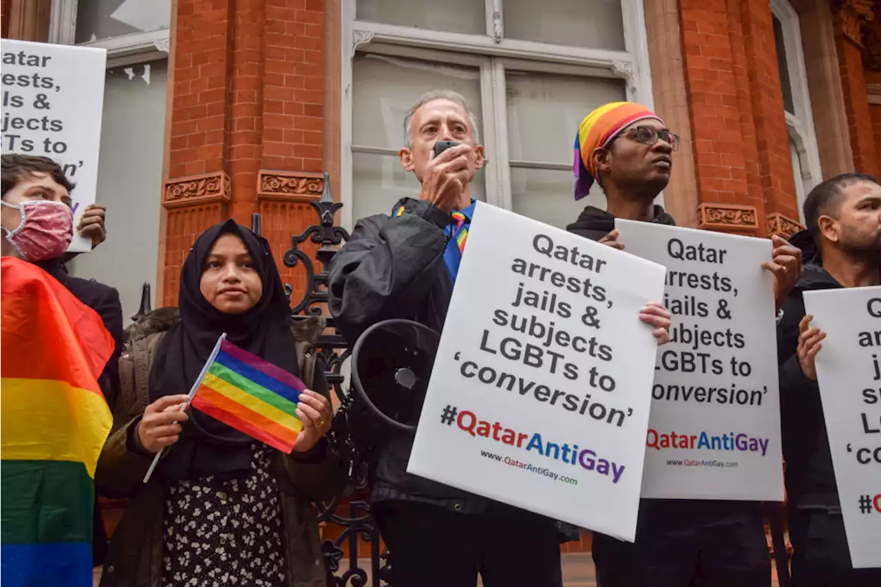 At the World Cup, a Rainbow Flag Could Get You in Trouble