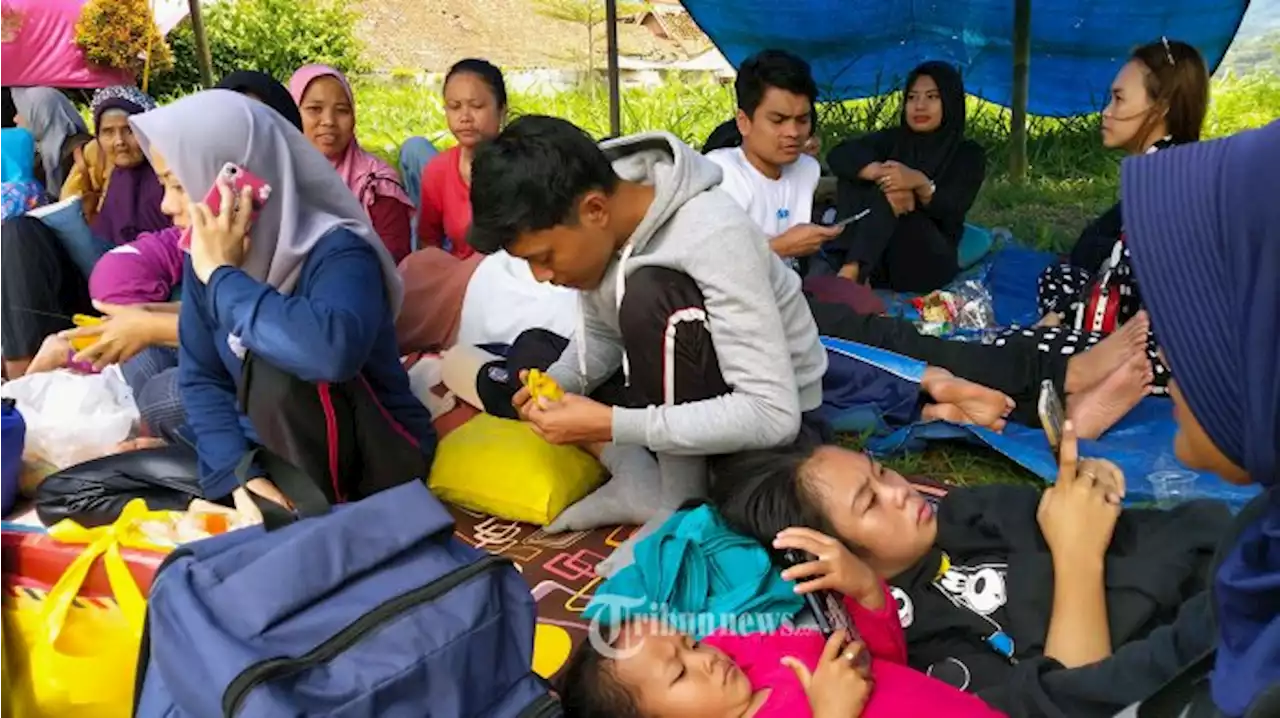 Pengungsi Gempa Cianjur Sangat Membutuhkan Selimut dan Bahan Pangan - Tribunnews.com