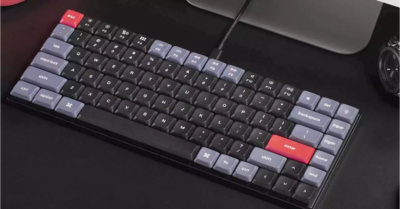 Keychron’s new keyboard pairs a low-profile design with premium construction