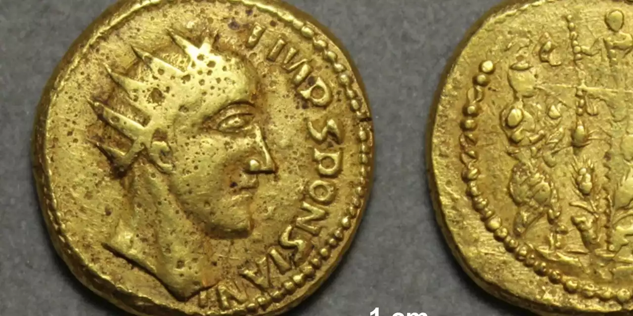 Rare Gold Coins Reveal New Roman Emperor