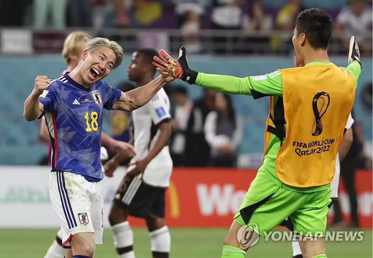 [월드컵] 사우디에 이어 일본도 우승 후보 격파…이제 벤투호 차례 | 연합뉴스