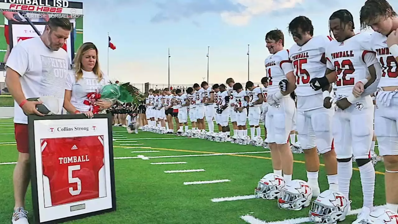 'Collins Strong' mantra looms over Tomball HS team that's making deep playoff run