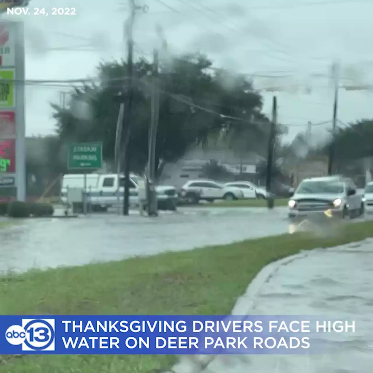 ABC13 Weather Alert Days: Flash flooding, severe storms possible Thanksgiving and Friday