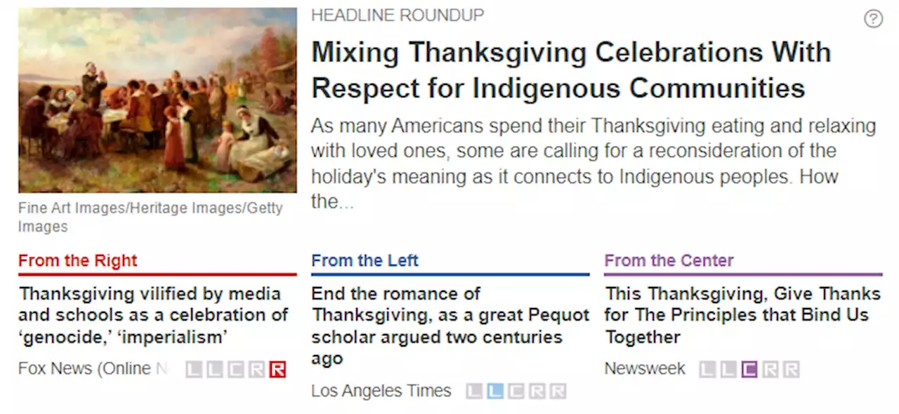 Mixing Thanksgiving Celebrations With Respect for Indigenous Communities