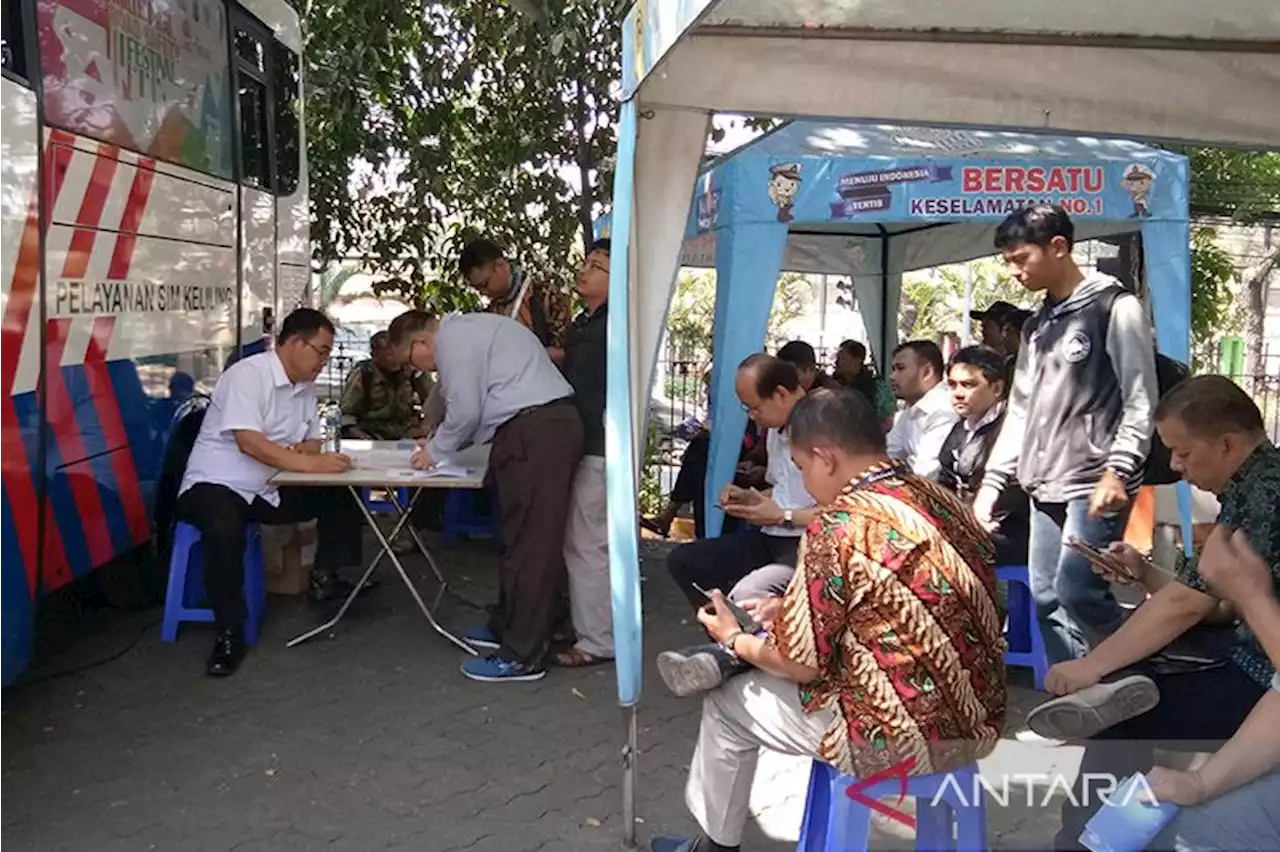 Layanan SIM Keliling ada di sini