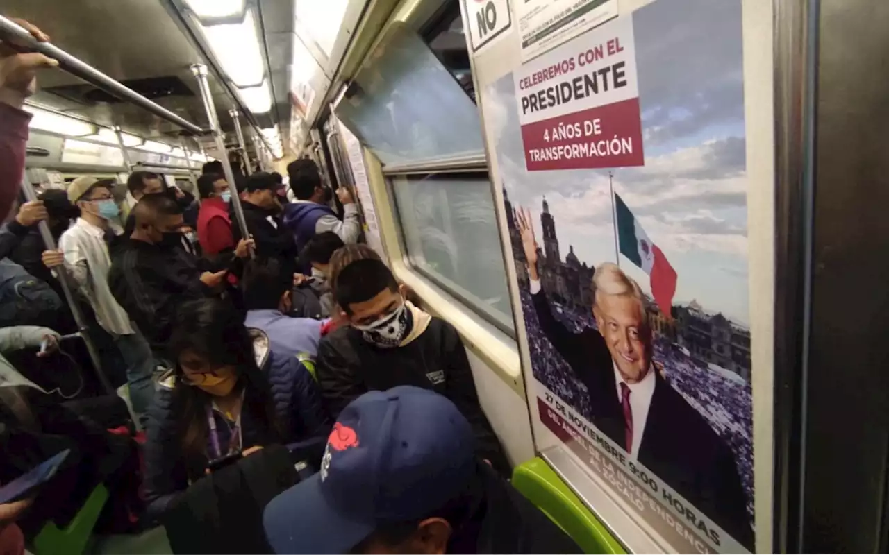 Sindicato Metro y Morena se deslindan de propaganda de AMLO