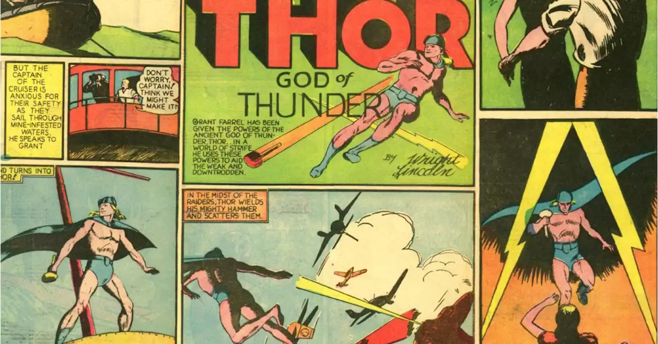 Thor, God of Thunder in Fox Feature's Weird Comics, Up for Auction