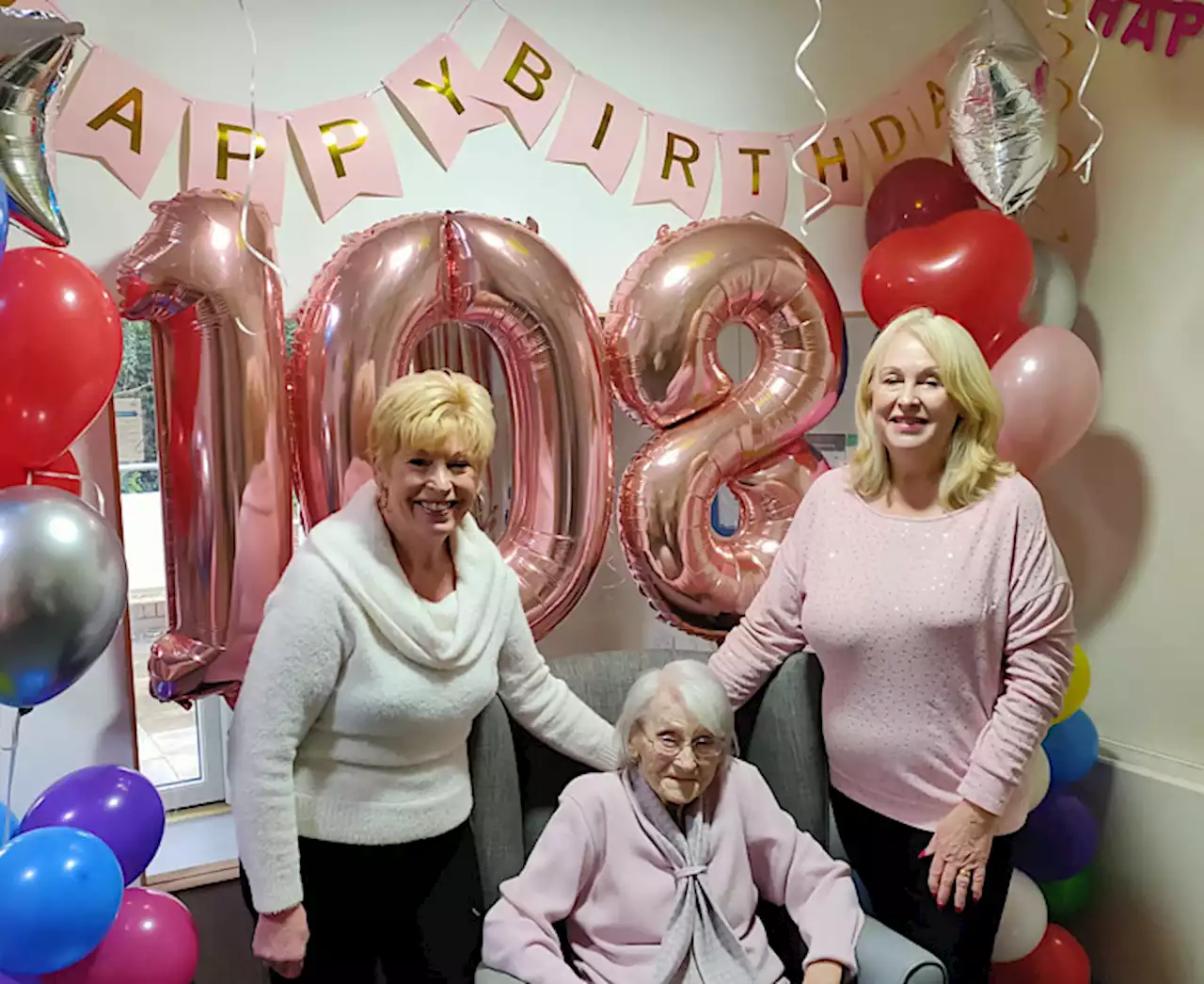 Preston’s Jean is the oldest woman in Lancashire as she celebrates her 108th birthday