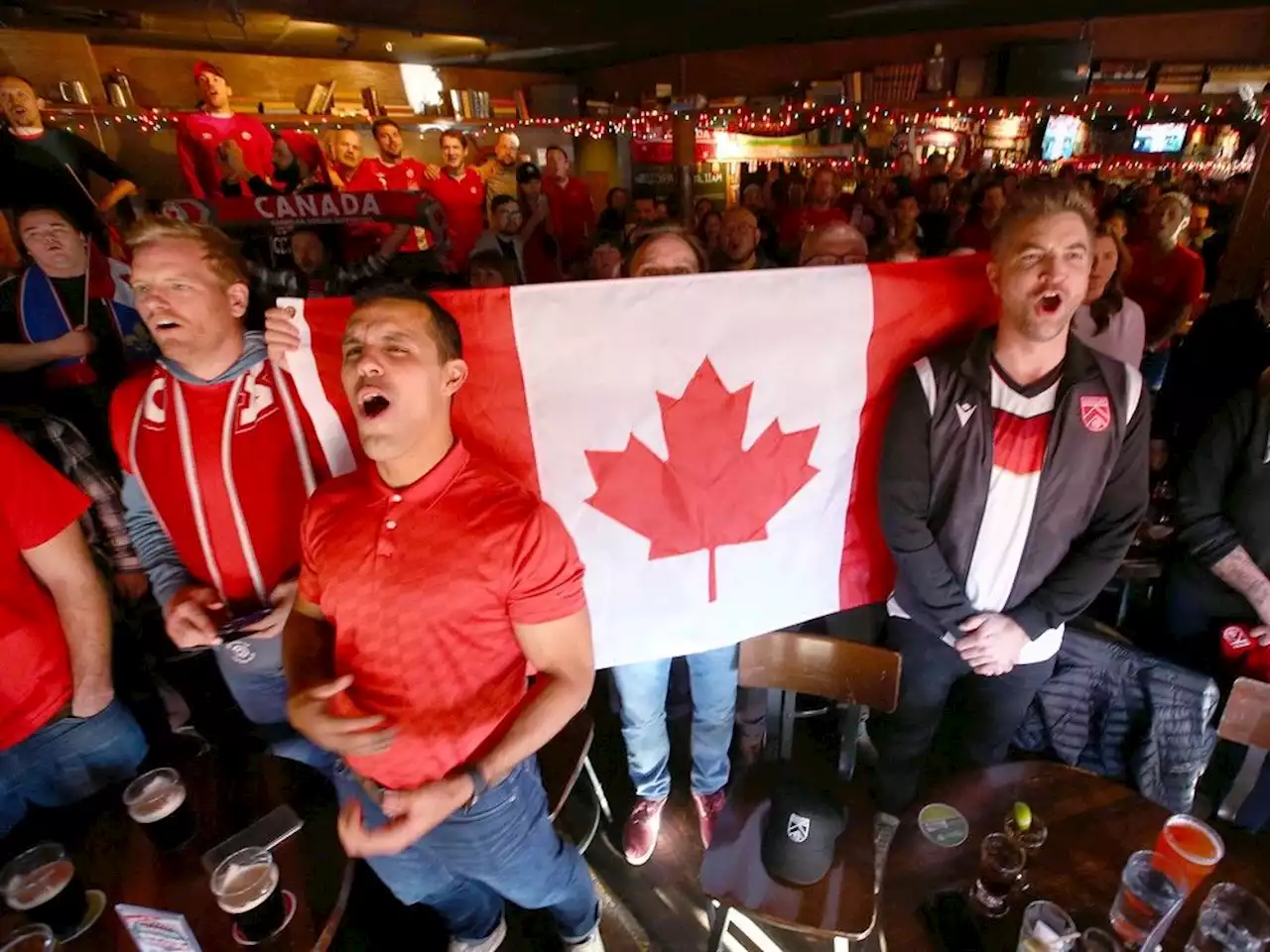 Calgarians come out to support Canada's 'special moment' at World Cup