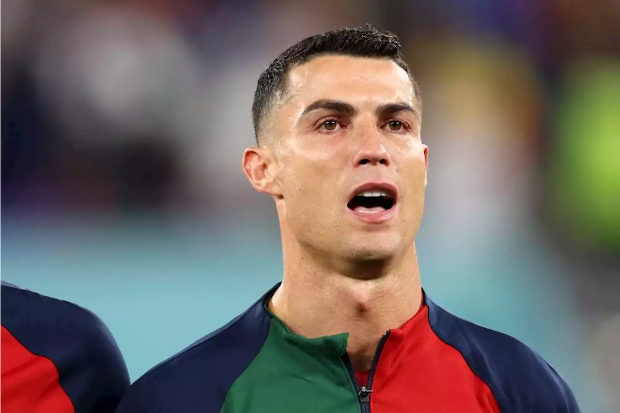 VIDEO: Cristiano Ronaldo lloró al cantar el himno de Portugal en su debut Qatar 2022