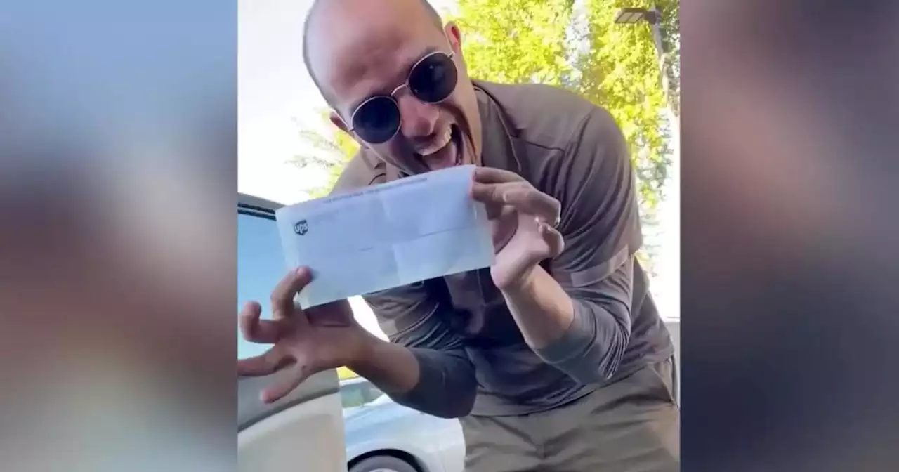 Cuban-born UPS driver whose reaction to first paycheck went viral says he feels 'grateful'