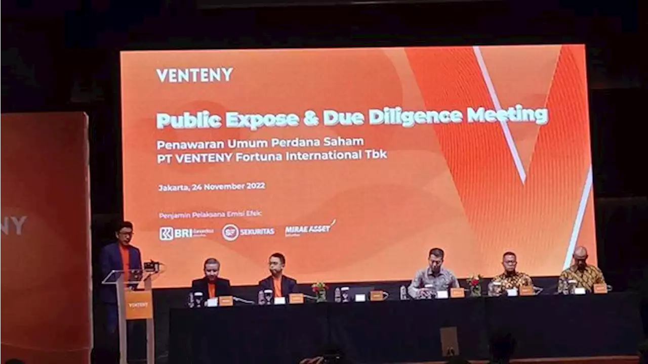 Siap IPO, VENTENY Targetkan Peningkatan Laba Hingga 400%