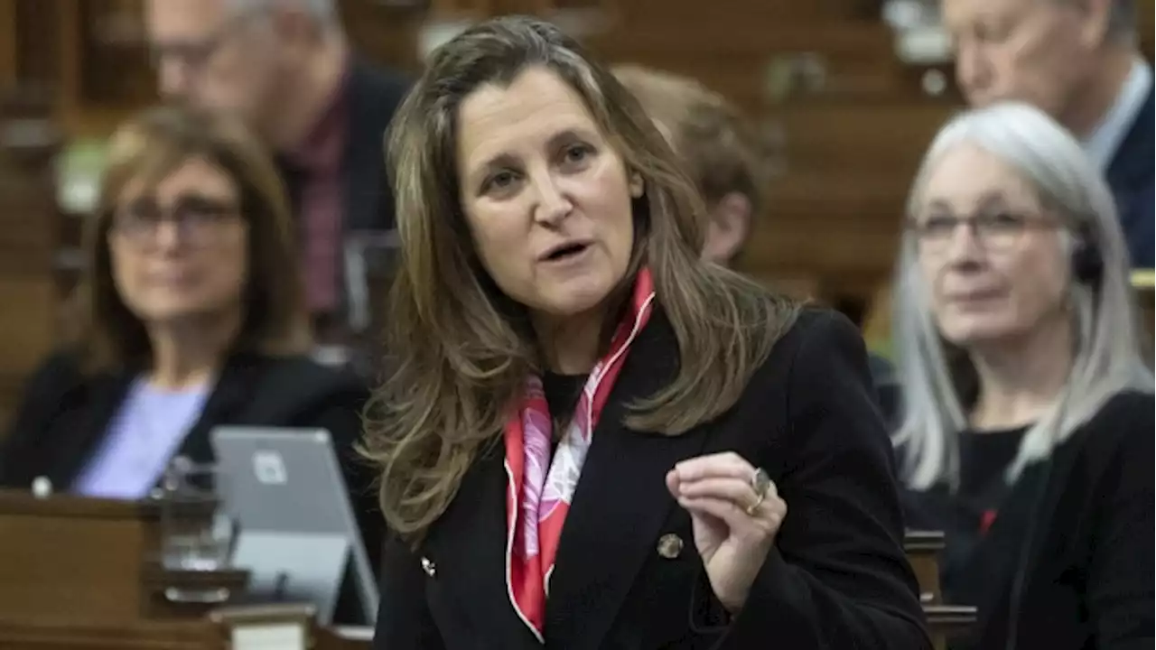 Deputy PM Chrystia Freeland to testify on 'Freedom Convoy' at Emergencies Act inquiry