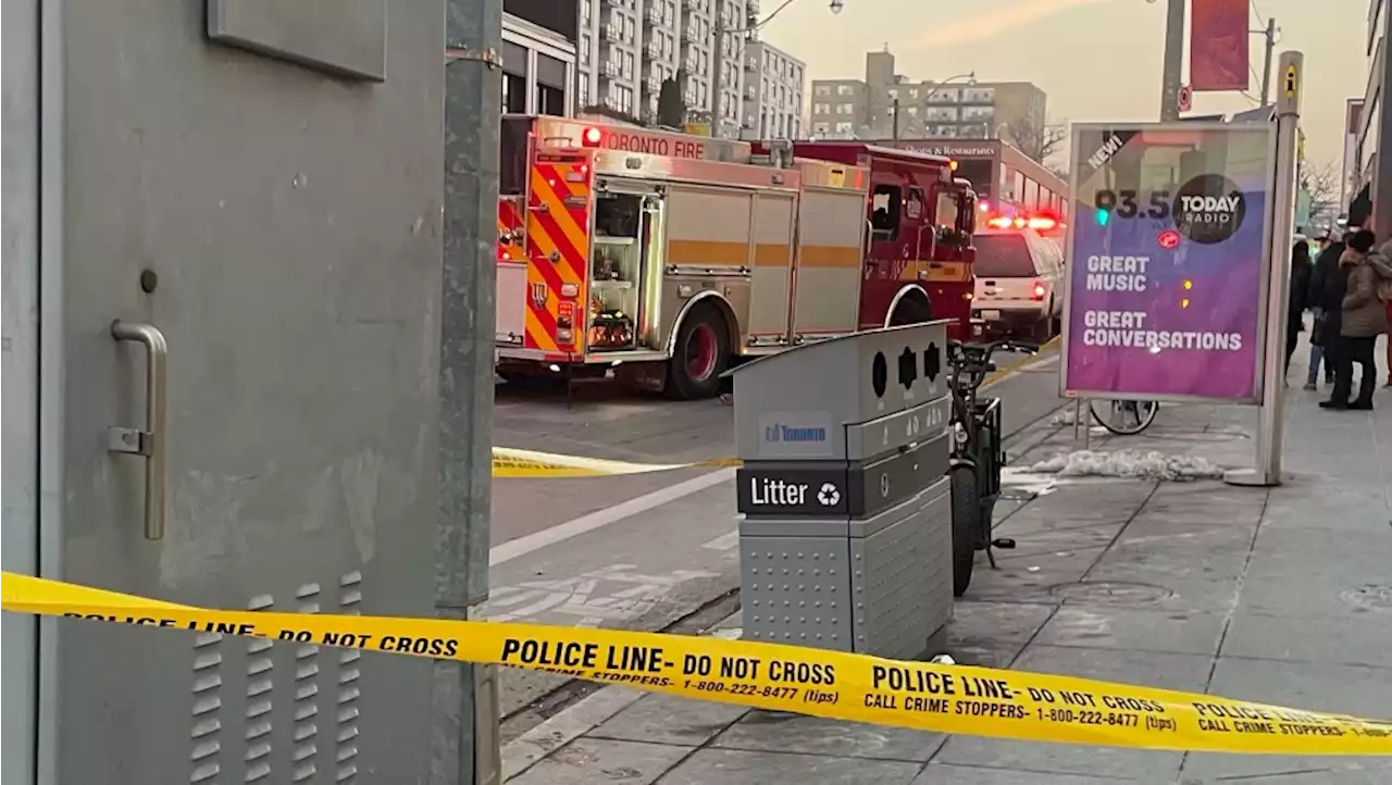 Person dead after being hit, trapped under vehicle in Toronto