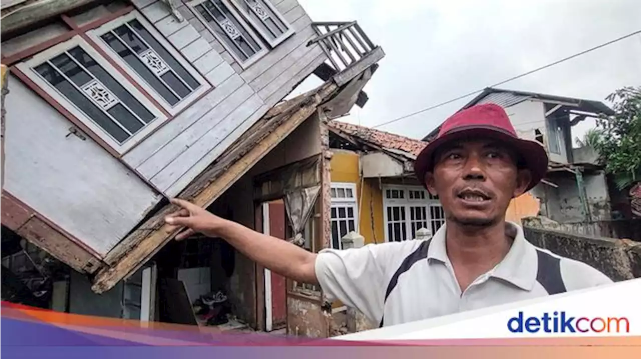 Kisah Dramatis di Balik Rumah Miring Supyandi Imbas Gempa Cianjur