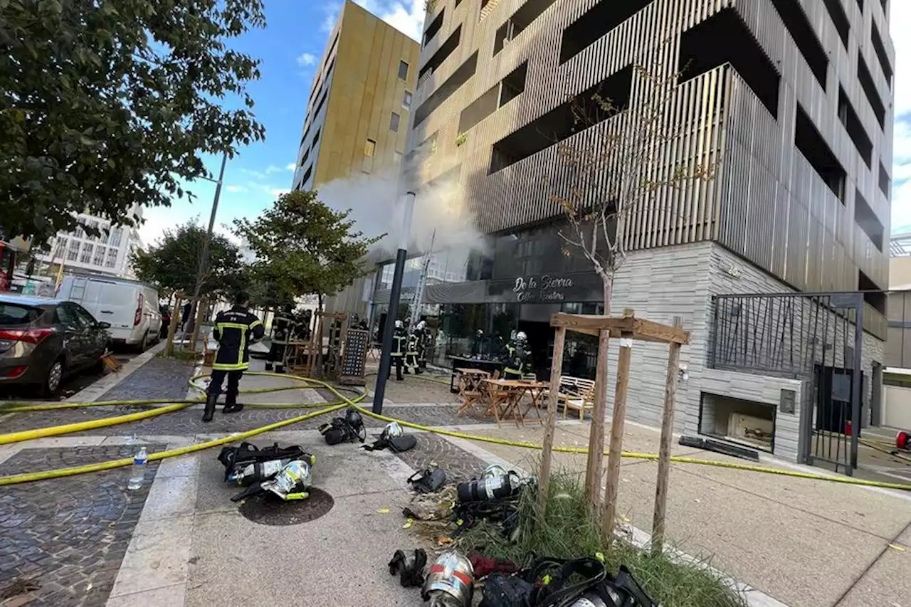 Montpellier : une brasserie détruite par un incendie à Port Marianne