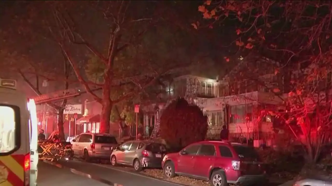 Officials: Overnight Thanksgiving fire in West Philadelphia kills 1, injures 2 others