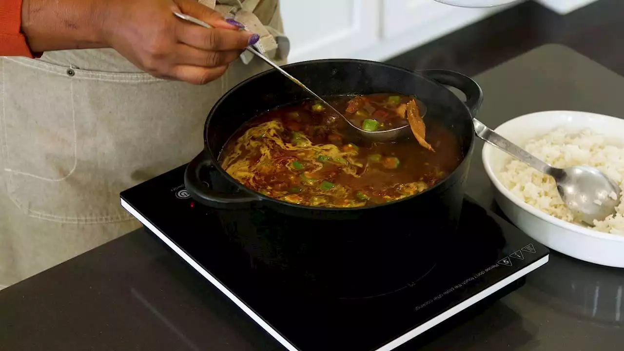 Turn your leftover turkey into a delicious Turkey Sausage Gumbo