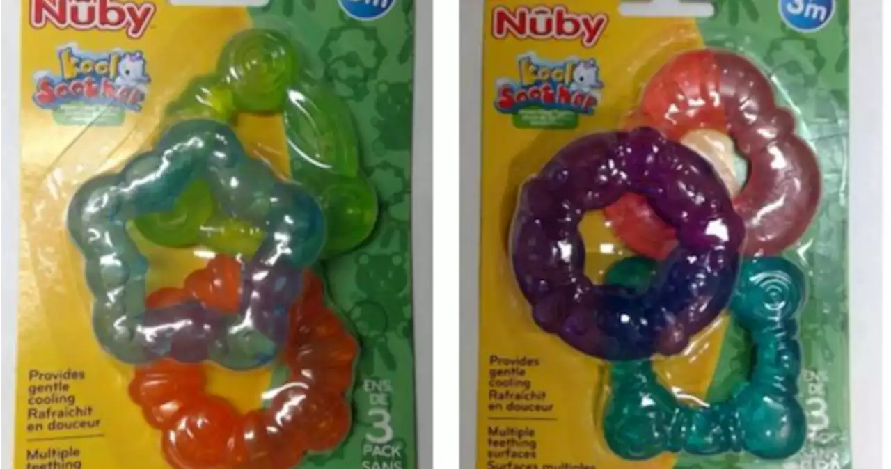 Health Canada issues recall for over 10,000 Elfe Juvenile teethers - National | Globalnews.ca